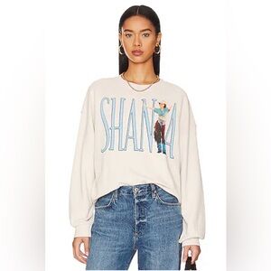 DAYDREAMER: Shania Twain Boots Been Under Oversized Crew- Small